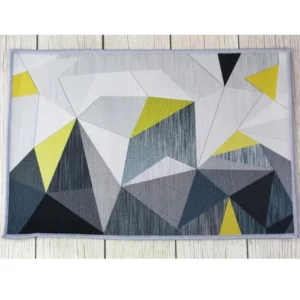 Geometriai mintás szőnyeg - 50 x 80 cm
