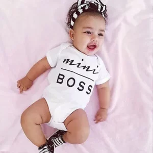 Ajándék gyerekeknek 32 Mini boss vicces body