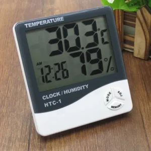 Digitális páratartalom és hőmérő