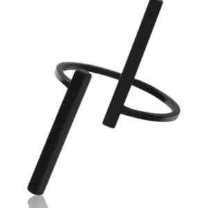 Modern geometriai állítható méretű gyűrű