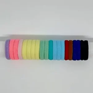 20 db puha hajgumi 2.5 cm - többféle