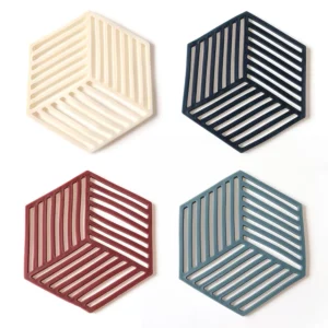 Hexagon szilikon edényalátét