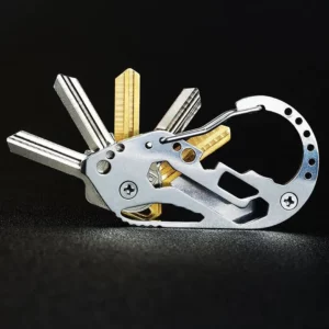 Karabiner multifunkciós kulcstartó