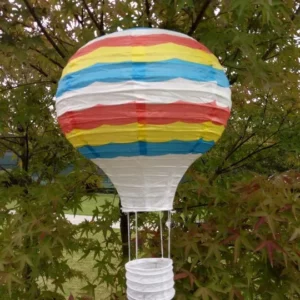 Léghajó alakú papír lampion
