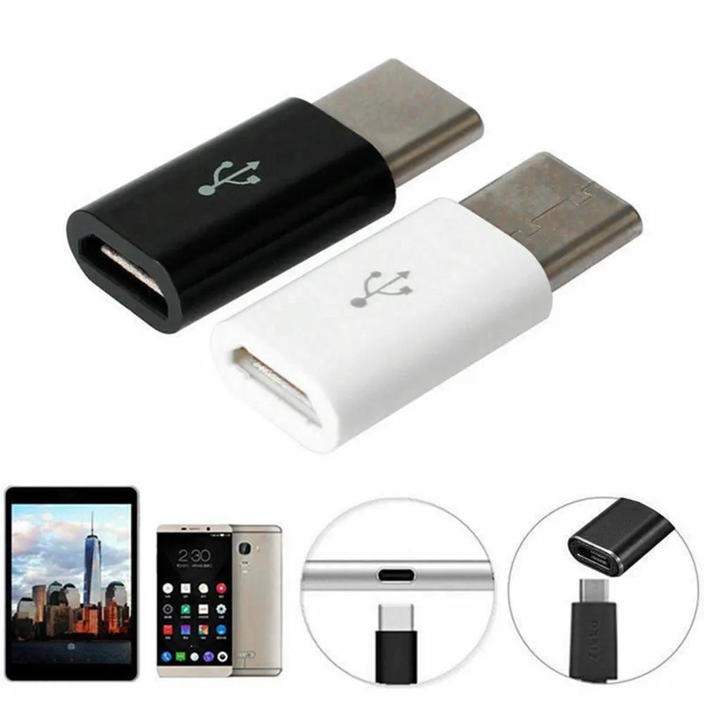Micro USB - Type-C csatlakozó átalakító 2 db 1 Micro USB - Type-C csatlakozó átalakító 2 db