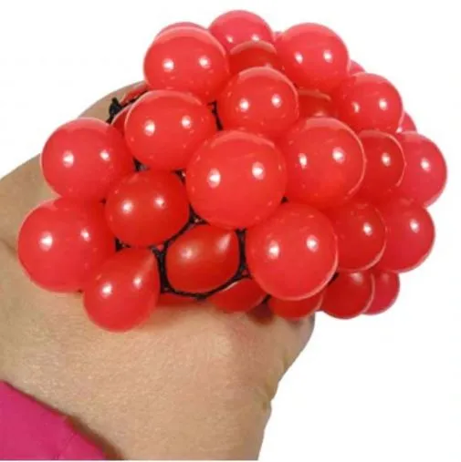 Szőlő stresszlabda - nyomós gyerekjáték 1 Szőlő stresszlabda - nyomós gyerekjáték