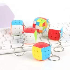 Rubik kocka kulcstartó