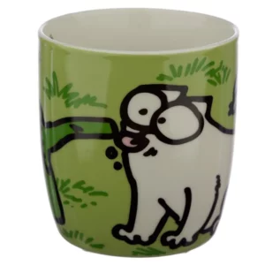 Ajándék férfiaknak 12 Simon's Cat cicás porcelán bögre több színben