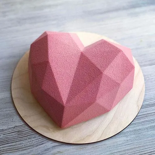 Szív alakú szilikon torta forma 1 Szív alakú szilikon torta forma