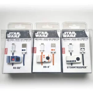 Irodai kiegészítők 50 Star Wars micro USB adat, töltő kábel