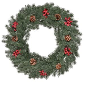 Adventi koszorú – ajtódísz