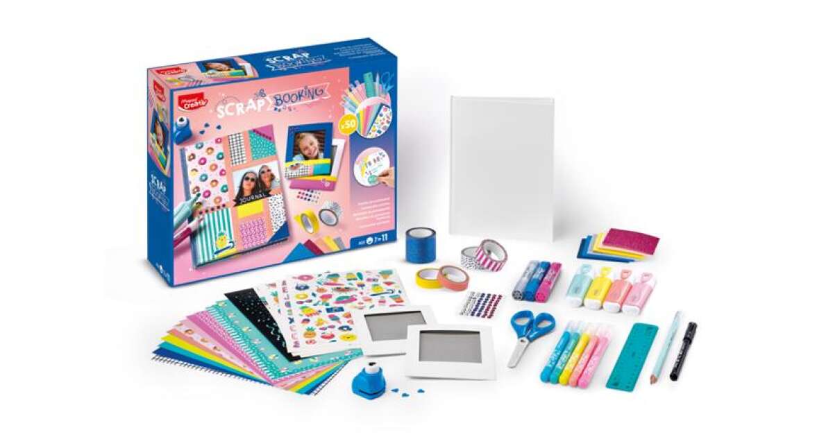 Kreatív scrapbooking készlet 1 Kreatív scrapbooking készlet