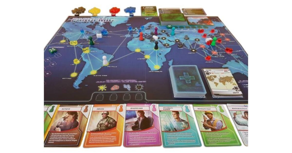 Pandemic Legacy: 1. évad kooperatív társasjáték 1 Pandemic Legacy: 1. évad kooperatív társasjáték