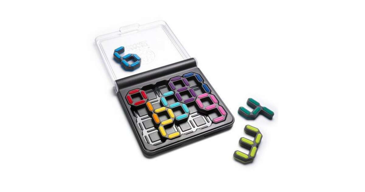 Smart Games IQ-Digits Logikai Játék 1 Fejtörők – játékos kihívások az elmének