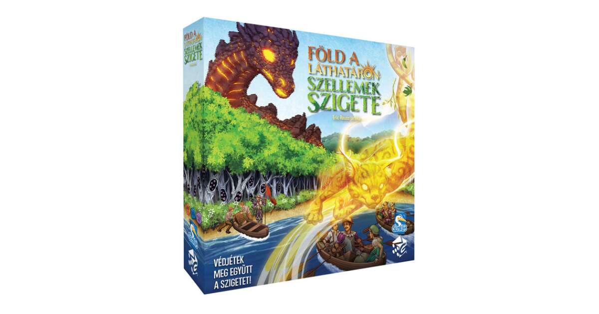 Szellemek szigete kooperatív társasjáték 1 Szellemek szigete kooperatív társasjáték