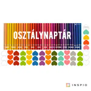 Születésnap 75 Osztálynaptár iskolai tábla motívummal